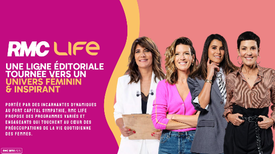 RMC LIFE NOUVELLE CHAINE DU GROUPE RMC-BFM-ADS